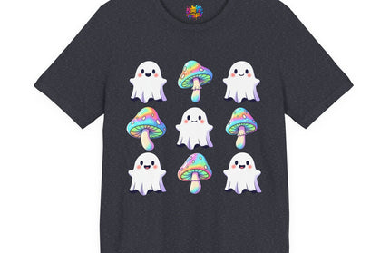 Kawaii Ghost Mushroom Tee
