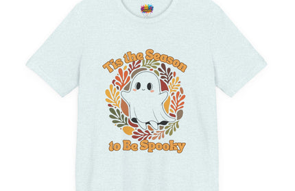 Tis The Season Spooky Black Ghost Tee