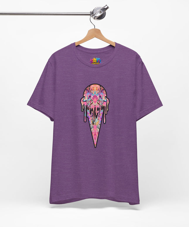 Pastel Ice Cream Symmetrical Drip Tee
