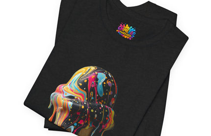Pastel Marble Swirl Ice Cream Tee