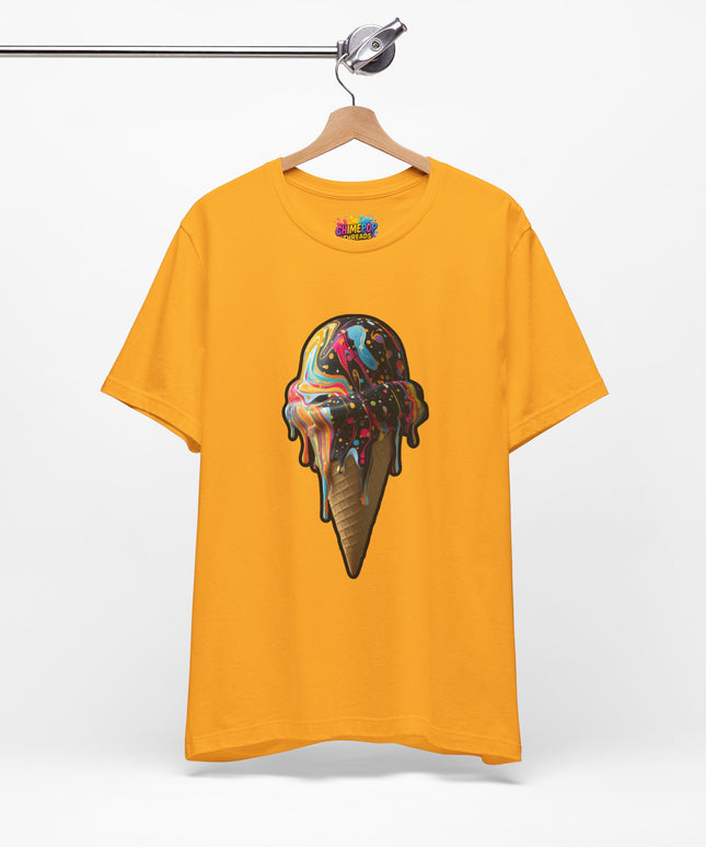 Pastel Marble Swirl Ice Cream Tee