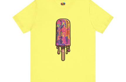 Psychedelic Rainbow Popsicle Drip Tee