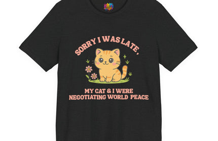 Negotiating Peace Cat Tee
