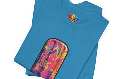 Psychedelic Rainbow Popsicle Drip Tee