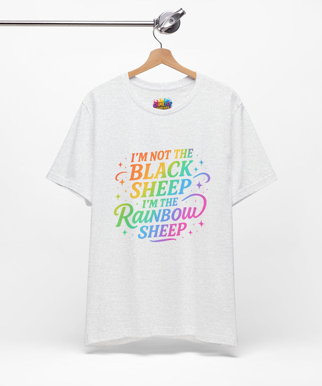 Rainbow Sheep Quote Tee