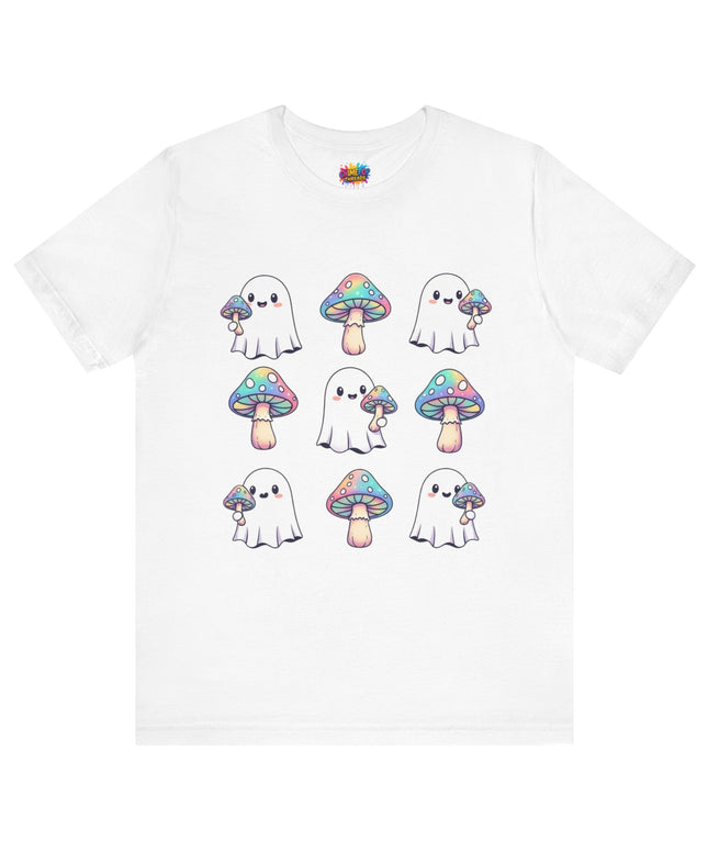 Small Ghost Mushroom Tee