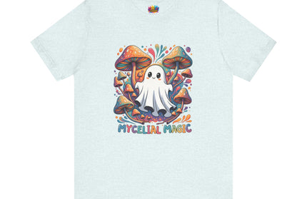 Mycelial Magic Rainbow Ghost Tee