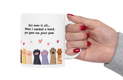 Love Hurts, But He’s Worth It (My Cat) Mug (11oz.)