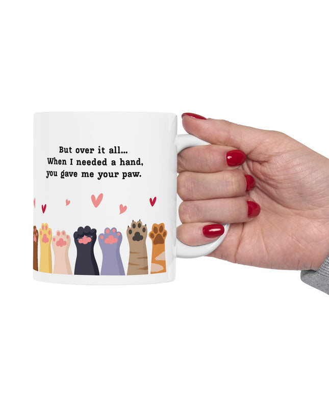Love Hurts, But He’s Worth It (My Cat) Mug (11oz.)