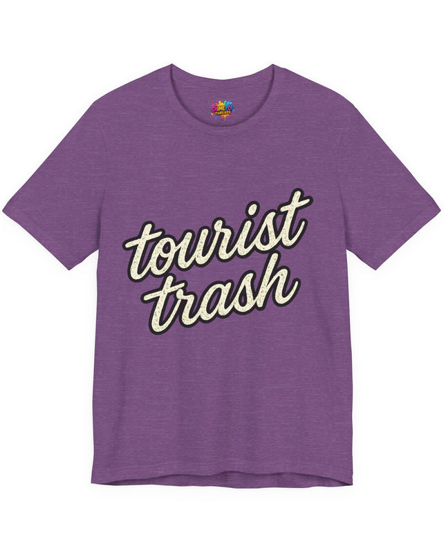 Tourist Trash Script Tee
