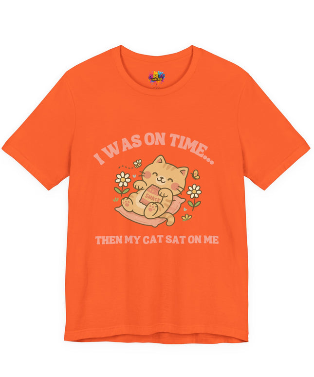 Cat Sat On Me Tee