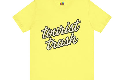 Tourist Trash Script Tee