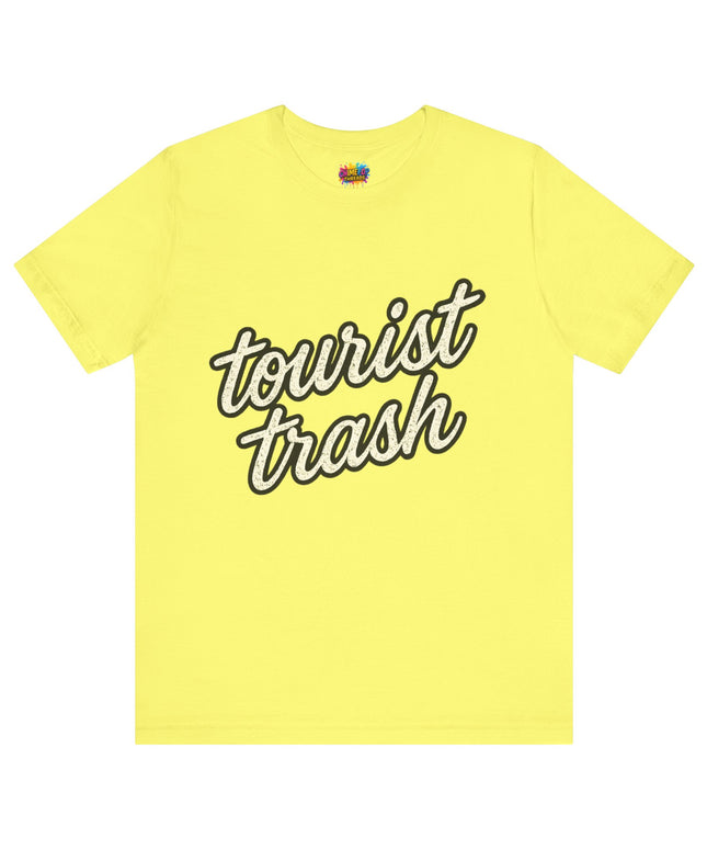 Tourist Trash Script Tee