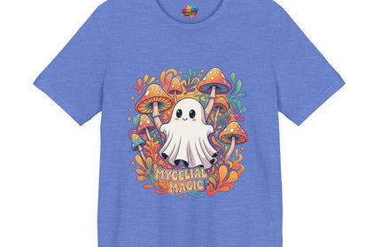 Mycelial Magic Orange Glow Ghost Tee