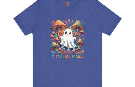 Mycelial Magic Rainbow Ghost Tee