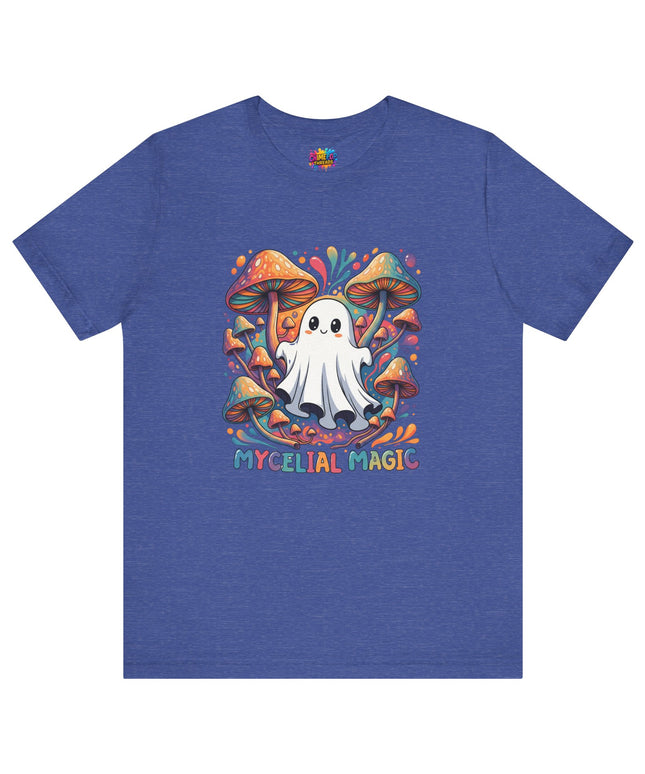Mycelial Magic Rainbow Ghost Tee