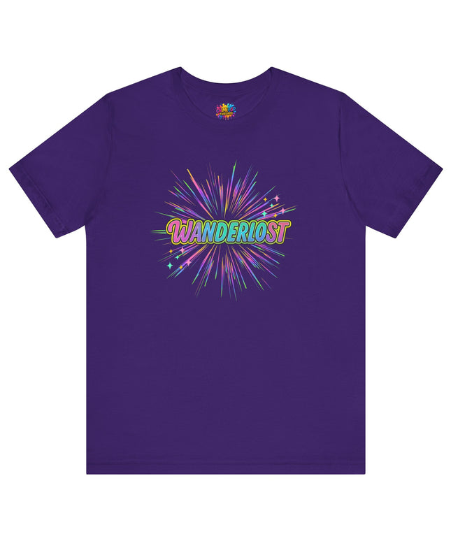 Wanderlost Fireworks Rainbow Tee