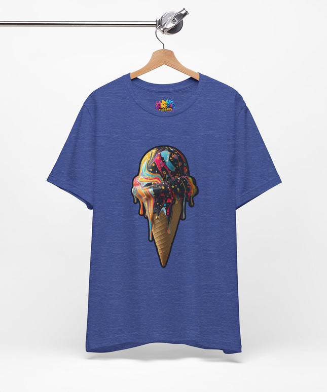 Pastel Marble Swirl Ice Cream Tee