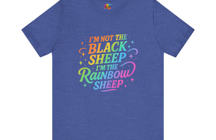 Rainbow Sheep Quote Tee