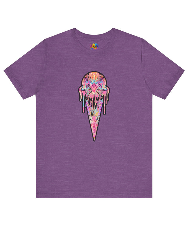 Pastel Ice Cream Symmetrical Drip Tee