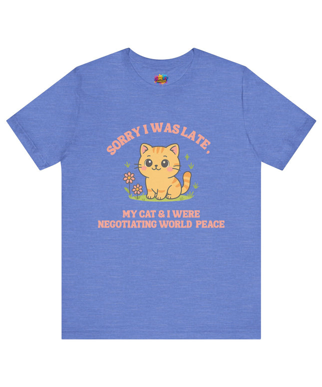 Negotiating Peace Cat Tee