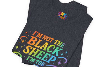Rainbow Sheep Quote Tee