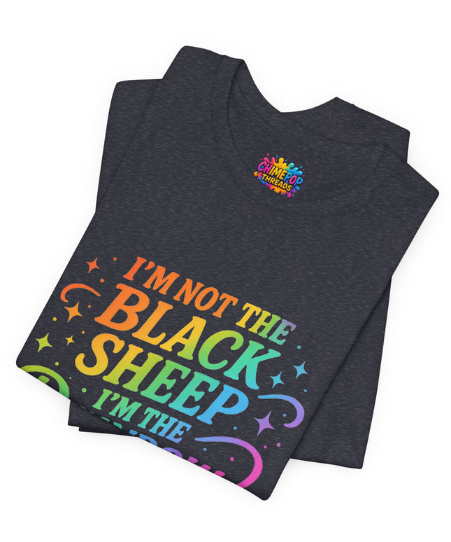 Rainbow Sheep Quote Tee