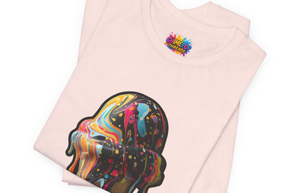 Pastel Marble Swirl Ice Cream Tee