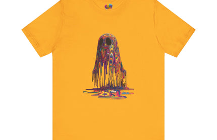 Psychedelic Ghost Rainbow Drip Spirit Tee