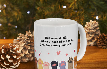 Love Hurts, But He’s Worth It (My Cat) Mug (11oz.)