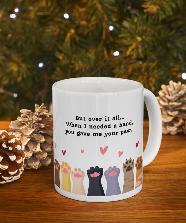 Love Hurts, But He’s Worth It (My Cat) Mug (11oz.)