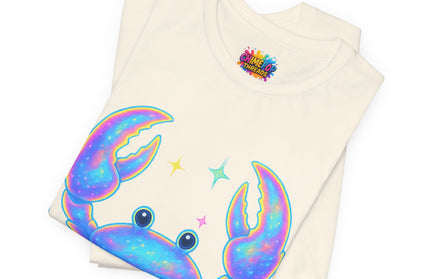 CLAWSOME Neon Crab Tee - Ocean Lover T-Shirt