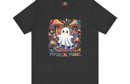 Mycelial Magic Rainbow Ghost Tee