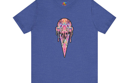 Pastel Ice Cream Symmetrical Drip Tee