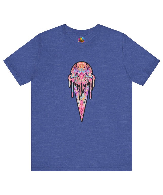 Pastel Ice Cream Symmetrical Drip Tee
