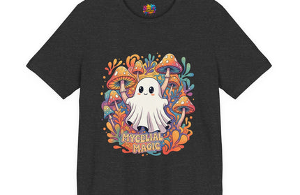 Mycelial Magic Orange Glow Ghost Tee