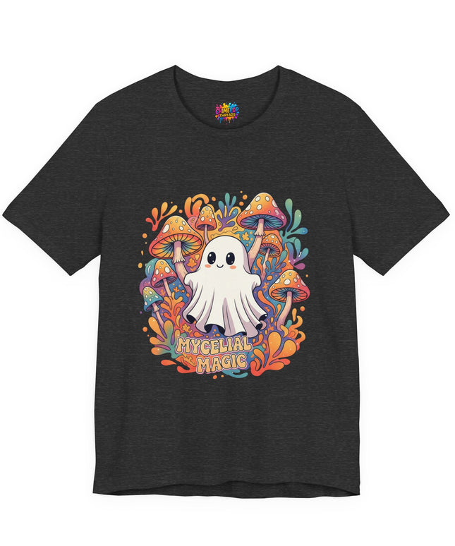Mycelial Magic Orange Glow Ghost Tee