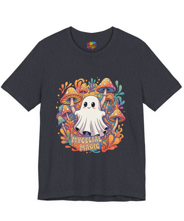 Mycelial Magic Orange Glow Ghost Tee