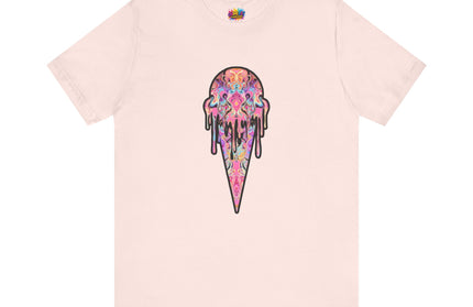 Pastel Ice Cream Symmetrical Drip Tee