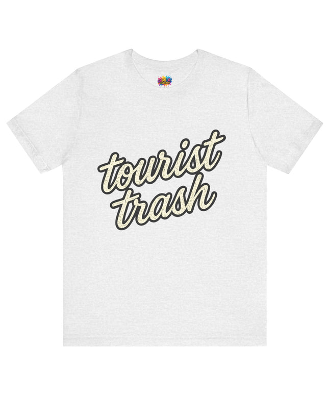 Tourist Trash Script Tee
