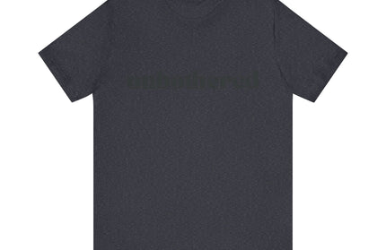 Unbothered Sarcastic Minimalistic Tee