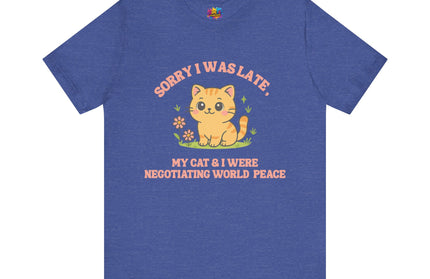 Negotiating Peace Cat Tee