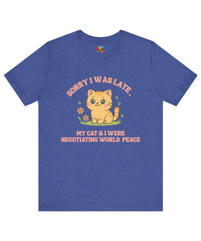 Negotiating Peace Cat Tee