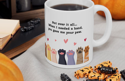 Love Hurts, But He’s Worth It (My Cat) Mug (11oz.)