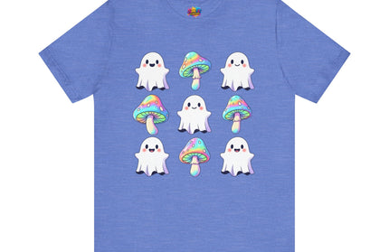 Kawaii Ghost Mushroom Tee