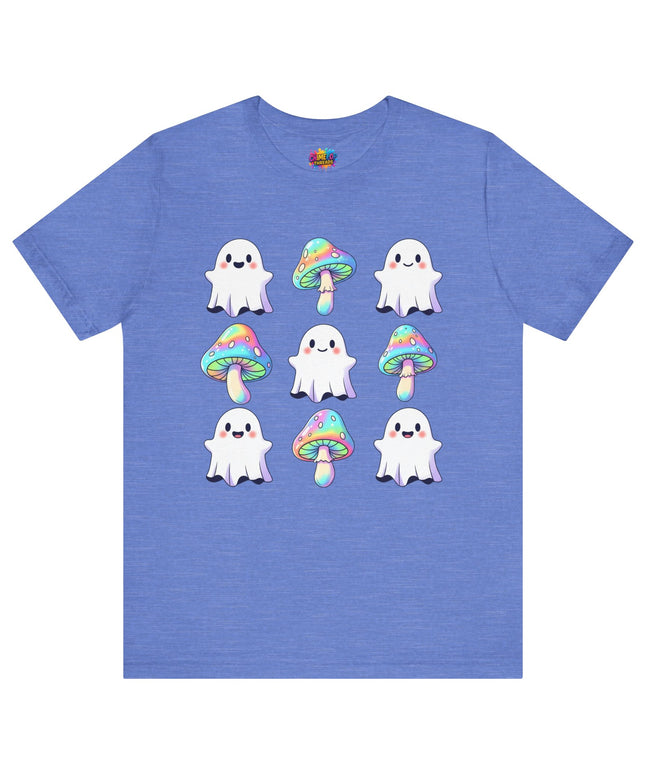 Kawaii Ghost Mushroom Tee