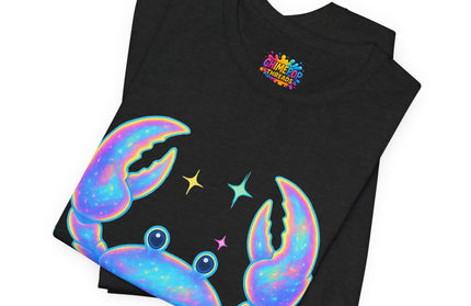 CLAWSOME Neon Crab Tee - Ocean Lover T-Shirt
