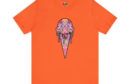 Pastel Ice Cream Symmetrical Drip Tee