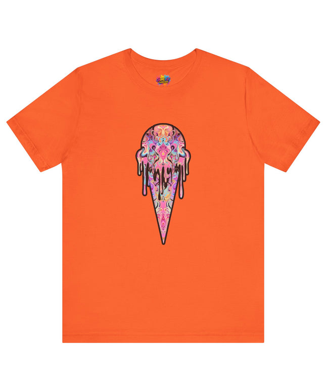 Pastel Ice Cream Symmetrical Drip Tee
