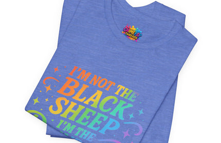 Rainbow Sheep Quote Tee
